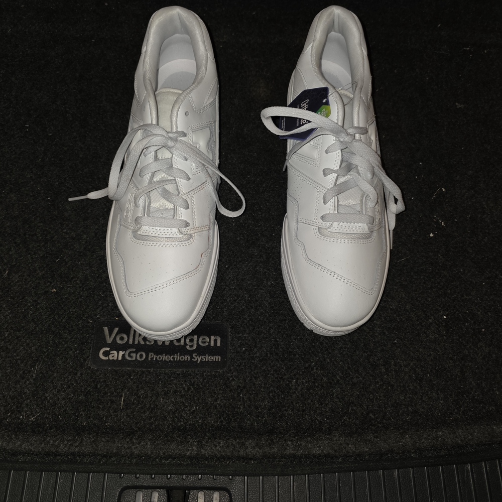 New Balance White Athletic Shoes